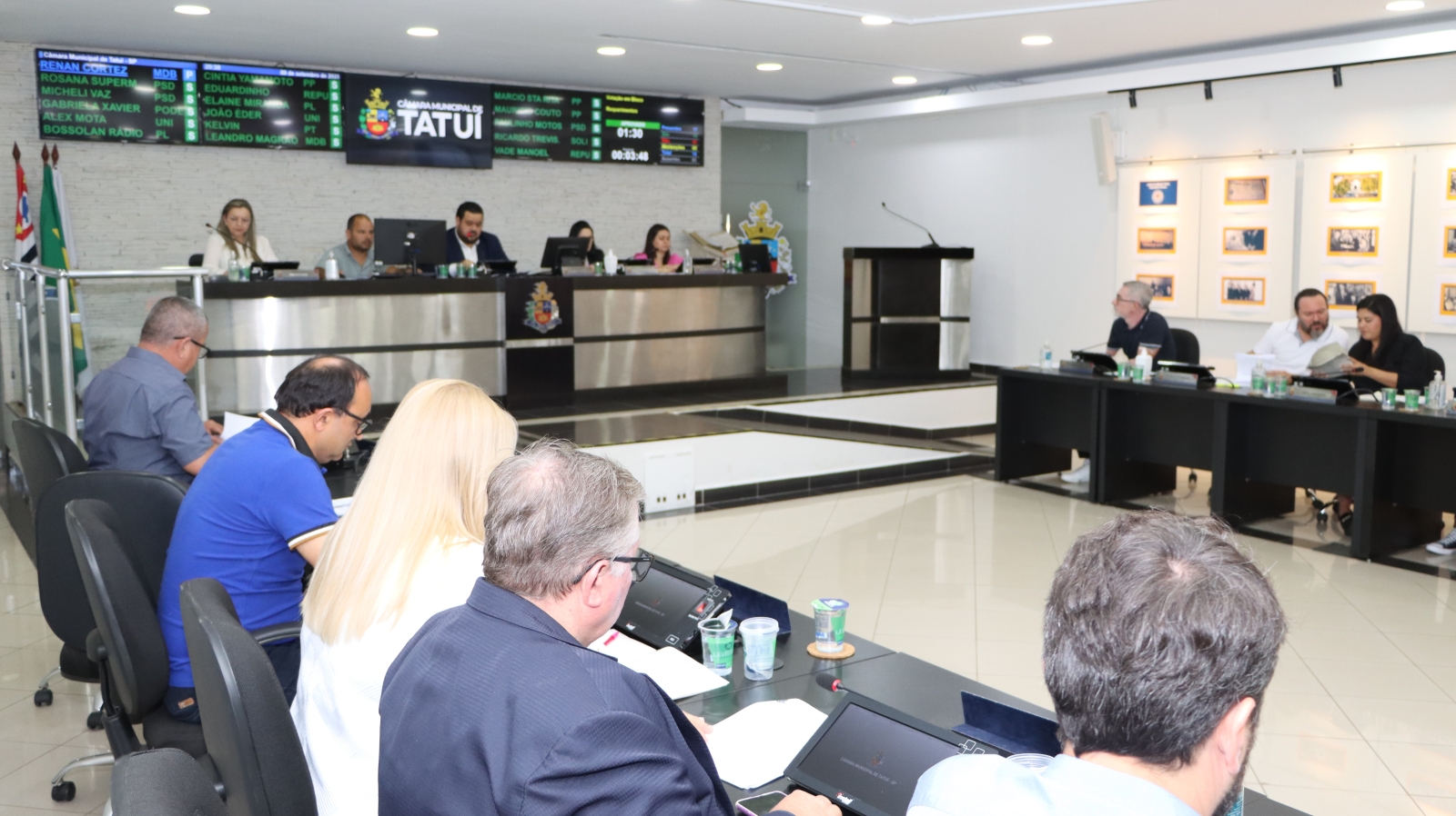 EM SESSÃO ORDINÁRIA, MAIS 82 REQUERIMENTOS À PREFEITURA DE TATUÍ SÃO APROVADOS PELOS VEREADORES