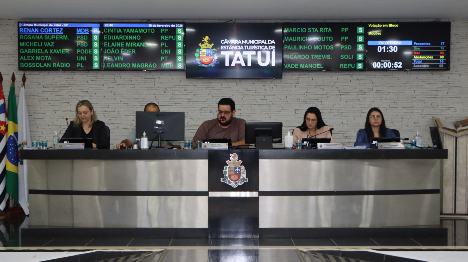 VEREADORES APRESENTAM SETE PROJETOS EM SESSÃO ORDINÁRIA