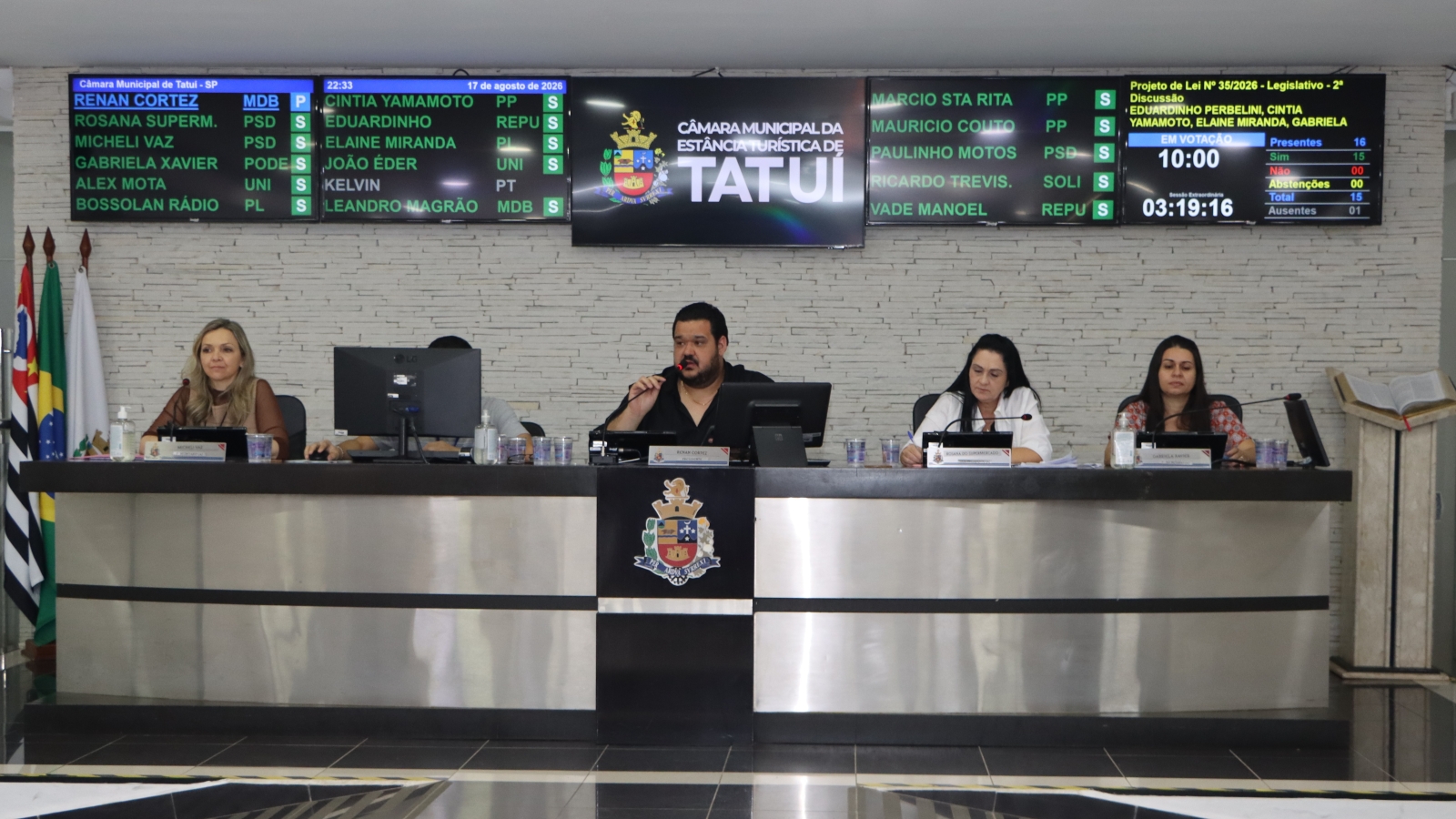 PROGRAMA DE TRANSPORTE PÚBLICO “PONTO SEGURO” É APROVADO PELA CÂMARA