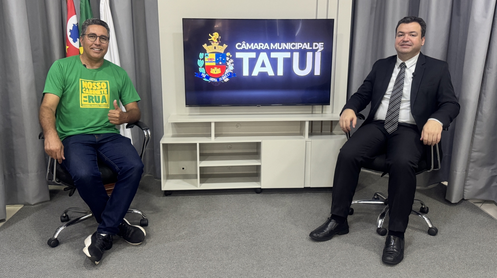 PROGRAMA “FALA, VEREADOR!” RECEBE LEANDRO MAGRÃO