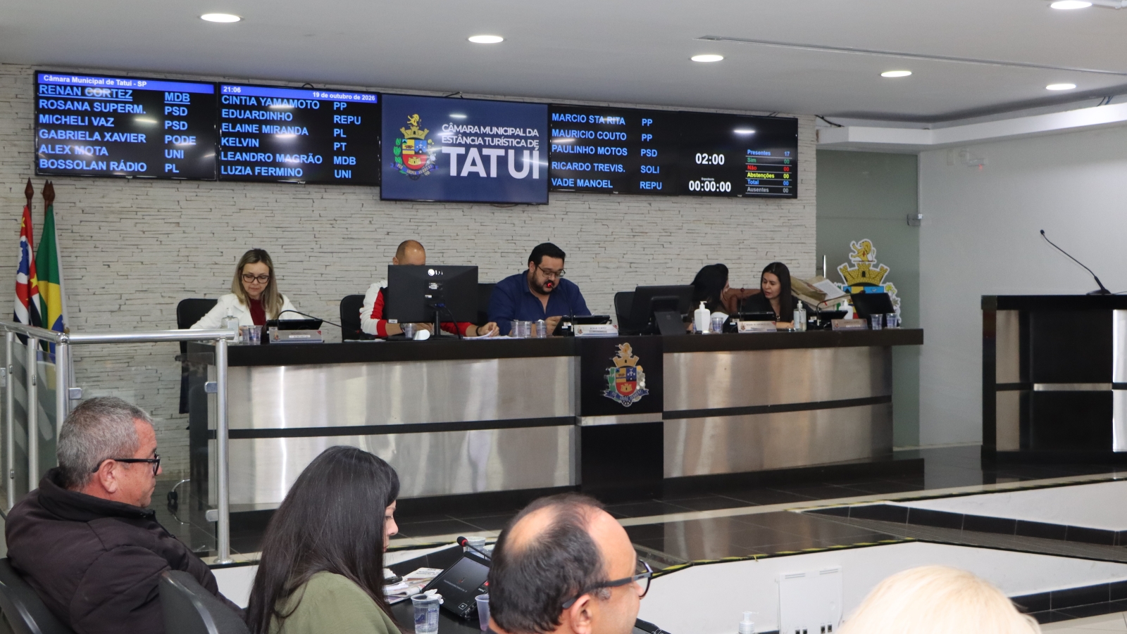 VEREADORES APRESENTAM ONZE NOVOS PROJETOS EM SESSÃO ORDINÁRIA