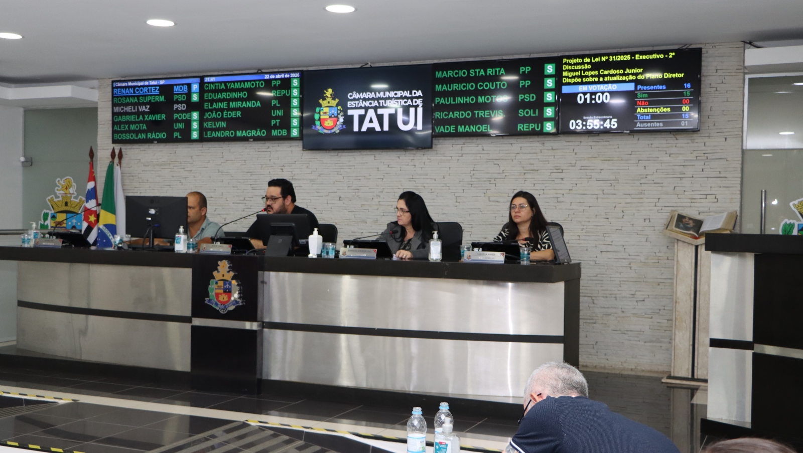 VEREADORES APROVAM A ATUALIZAÇÃO DO PLANO DIRETOR DE TURISMO