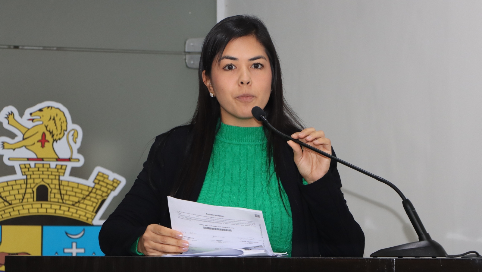 CINTIA YAMAMOTO ABORDA REQUERIMENTO SOBRE EMENDA DE R$ 500 MIL PARA A SAÚDE