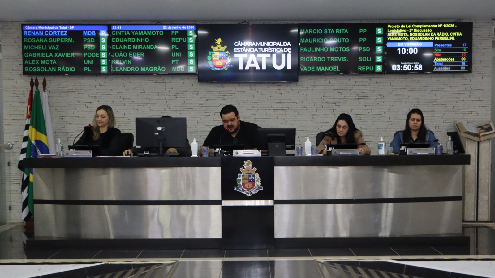 PROGRAMA DE ASSISTÊNCIA À SAÚDE É APROVADO NA CÂMARA