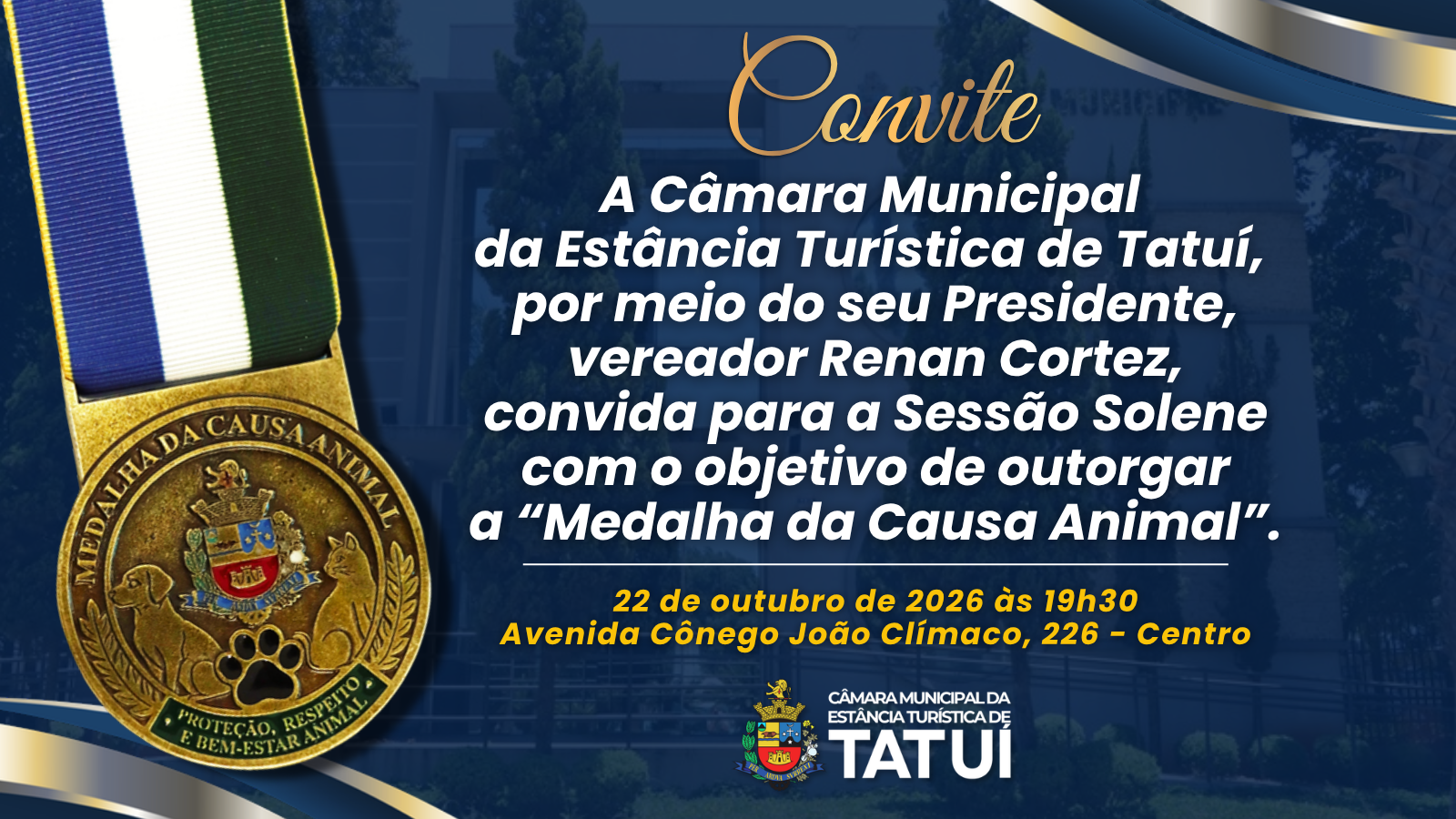 Medalha Causa Animal